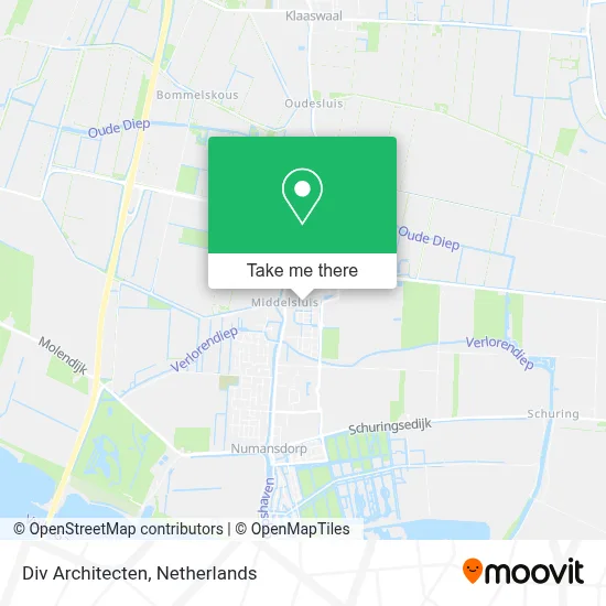 Div Architecten Karte