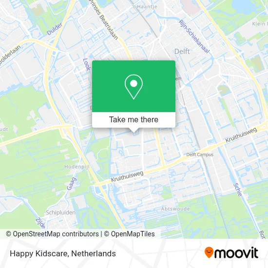 Happy Kidscare map