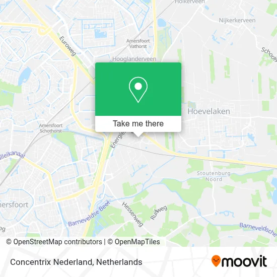 Concentrix Nederland map