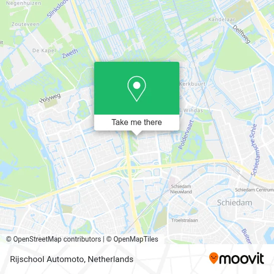Rijschool Automoto map
