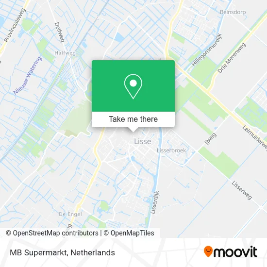 MB Supermarkt map