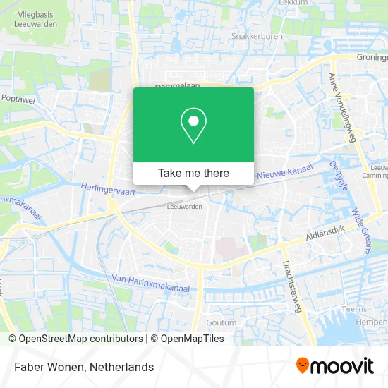 Faber Wonen map