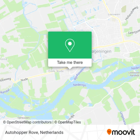 Autohopper Rove Karte