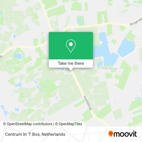 Centrum In 'T Bos map