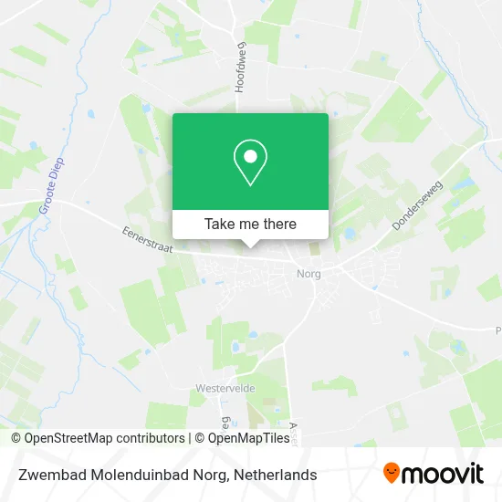 Zwembad Molenduinbad Norg map