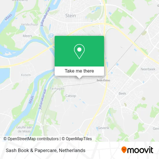 Sash Book & Papercare map