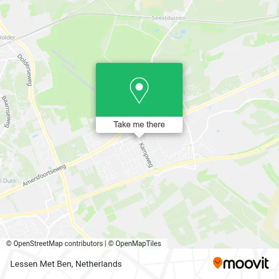 Lessen Met Ben map