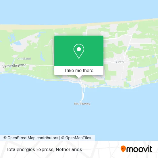 Totalenergies Express map