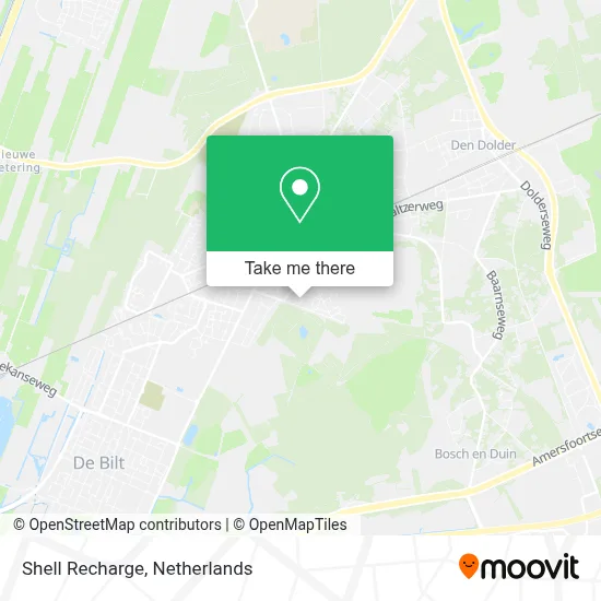 Shell Recharge map