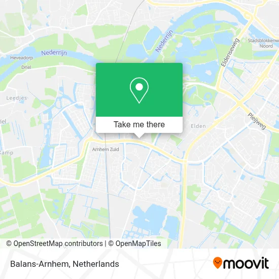 Balans-Arnhem map
