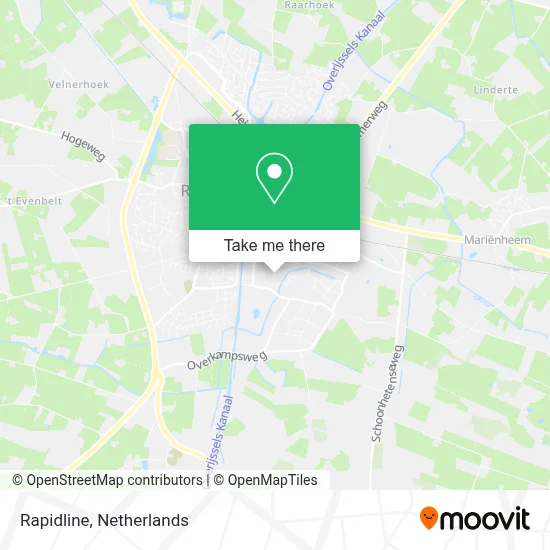 Rapidline map