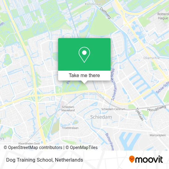 Dog Training School map