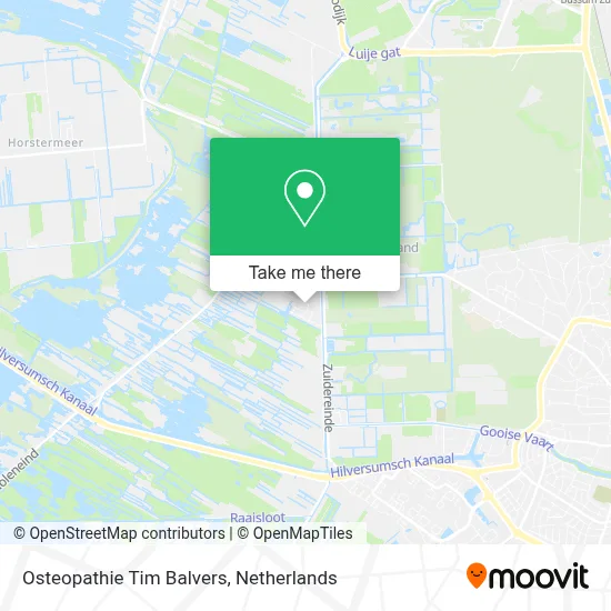 Osteopathie Tim Balvers map
