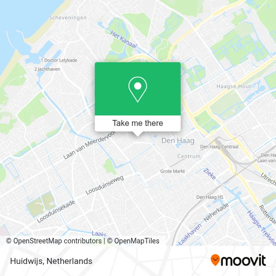 Huidwijs map
