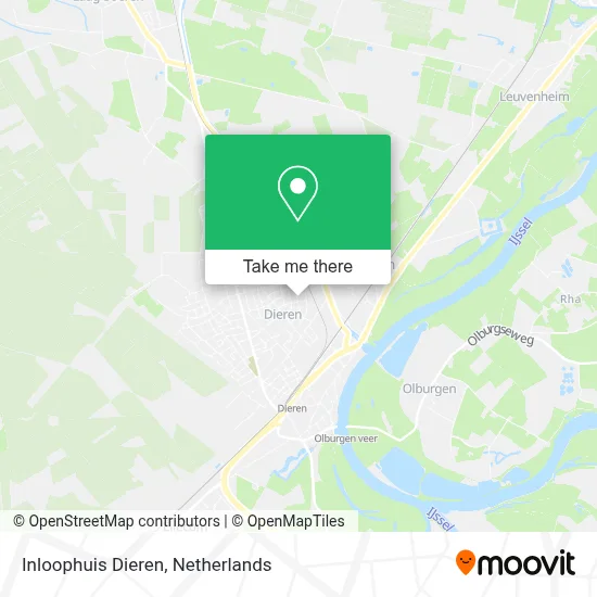 Inloophuis Dieren map