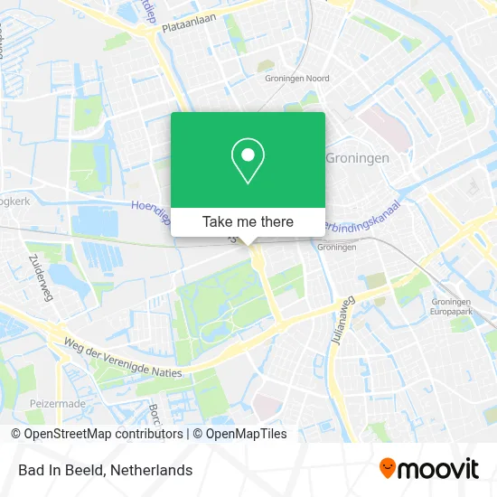 Bad In Beeld map