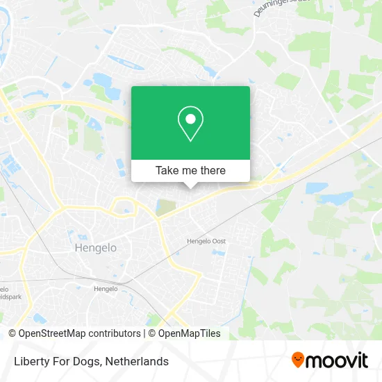 Liberty For Dogs map