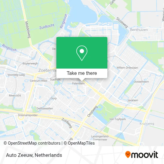 Auto Zeeuw map