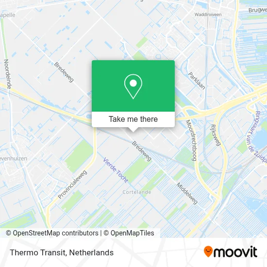 Thermo Transit map