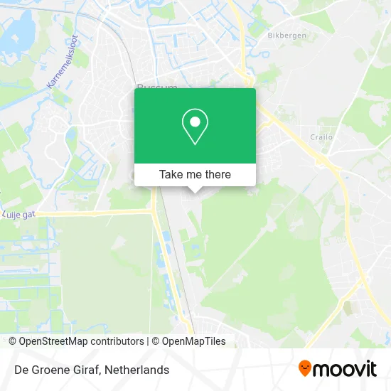 De Groene Giraf map