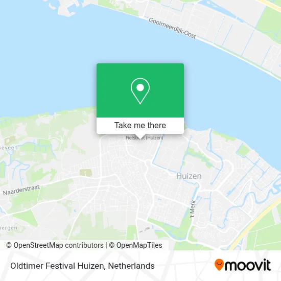 Oldtimer Festival Huizen map
