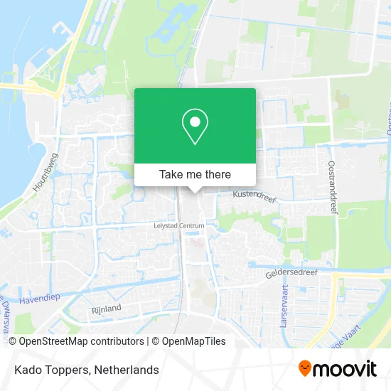 Kado Toppers map