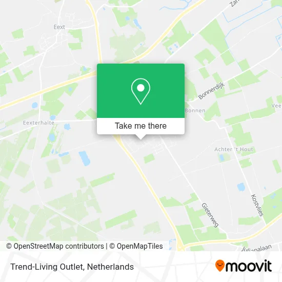 Trend-Living Outlet map
