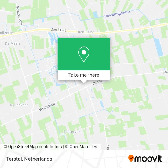 Terstal map