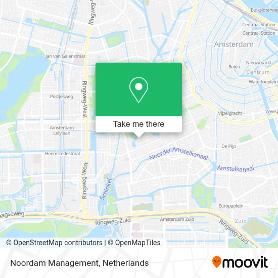 Noordam Management map