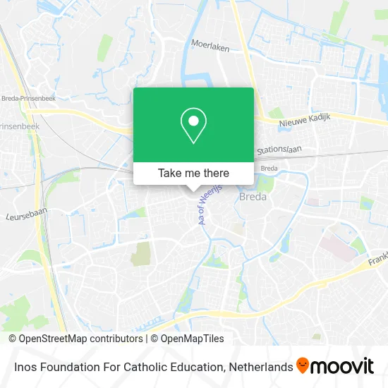 Inos Foundation For Catholic Education map
