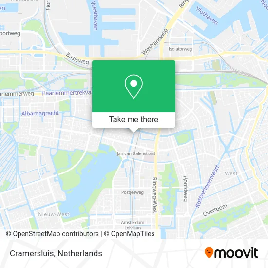 Cramersluis map
