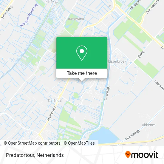 Predatortour map