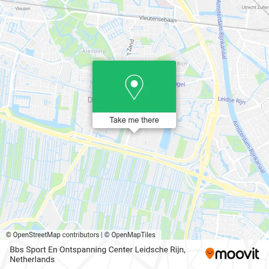 Bbs Sport En Ontspanning Center Leidsche Rijn map