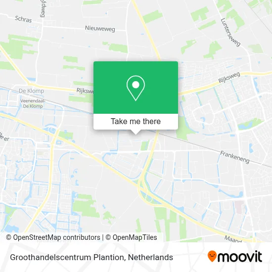 Groothandelscentrum Plantion map