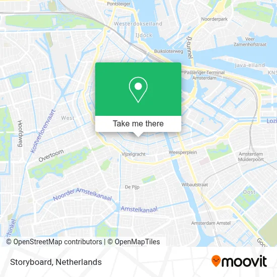 Storyboard map