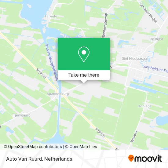 Auto Van Ruurd Karte