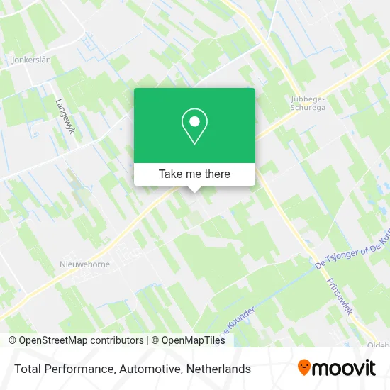 Total Performance, Automotive map