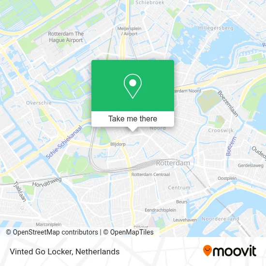 Vinted Go Locker Karte