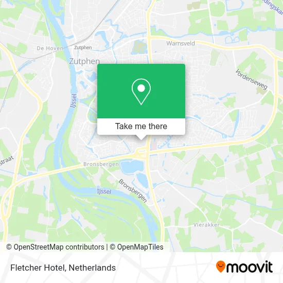 Fletcher Hotel map