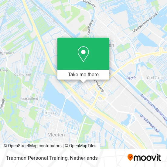 Trapman Personal Training map