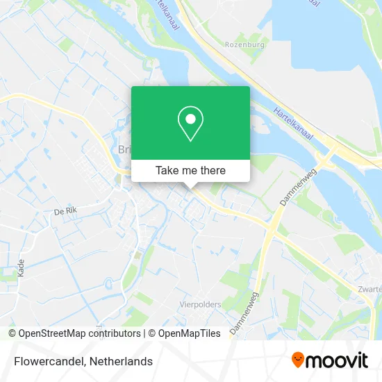 Flowercandel map