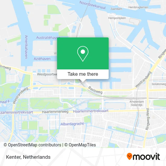 Kenter map