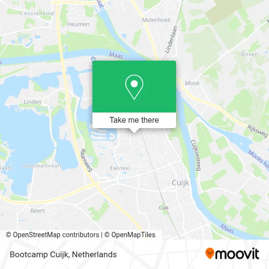 Bootcamp Cuijk Karte