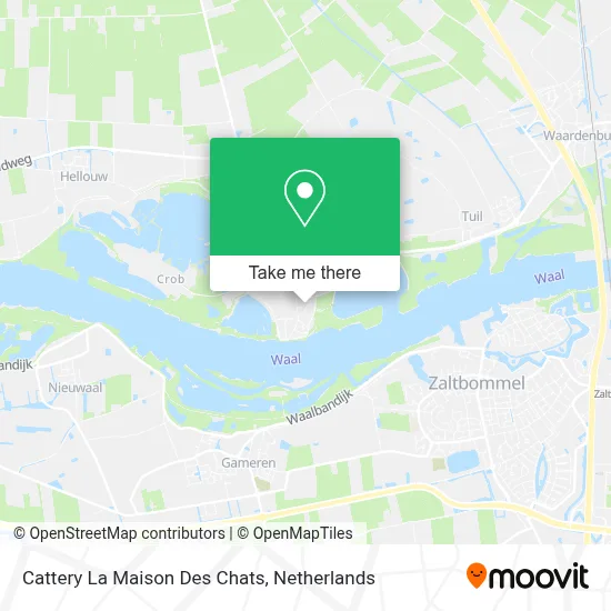 Cattery La Maison Des Chats map