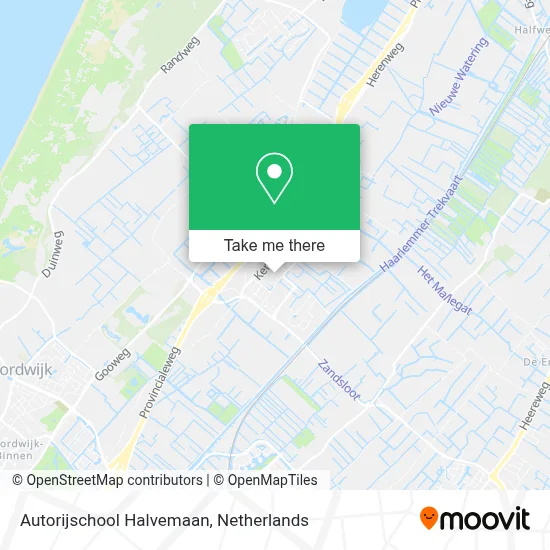 Autorijschool Halvemaan map