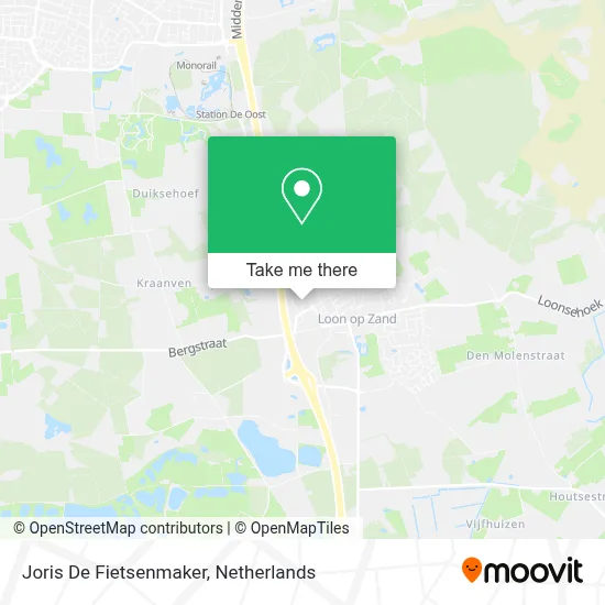Joris De Fietsenmaker map