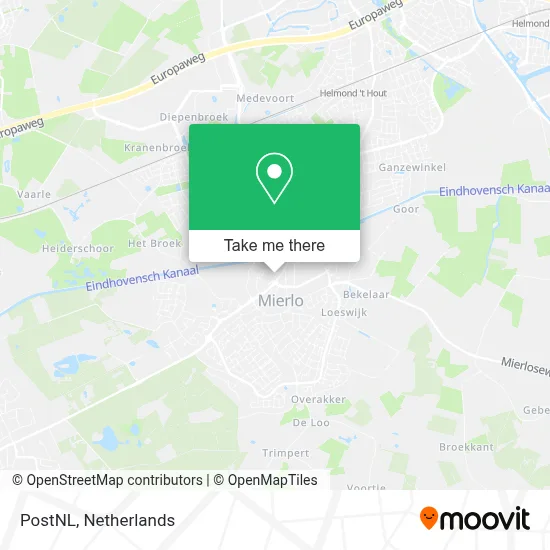 Postnl map