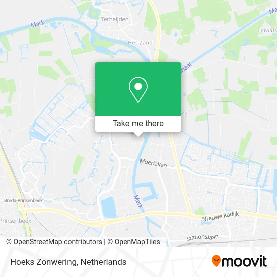 Hoeks Zonwering map