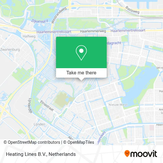Heating Lines B.V. map