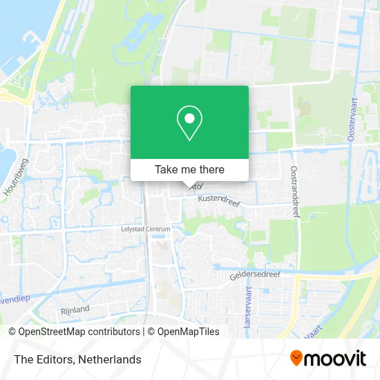 The Editors map